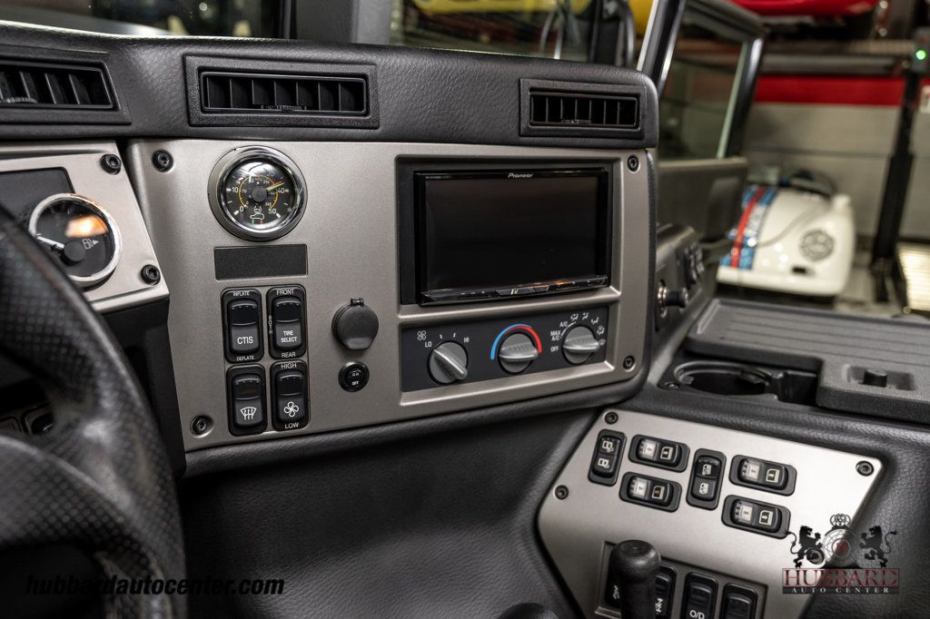 2006 HUMMER H1 Alpha Rare Gen 2 All Black Interior Open Top, Low Miles!  - 22934215 - 70