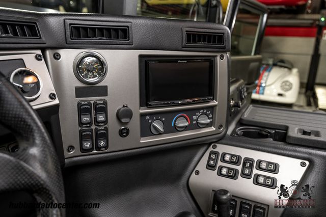 2006 HUMMER H1 Alpha Rare Gen 2 All Black Interior Open Top, Low Miles!  - 22934215 - 70