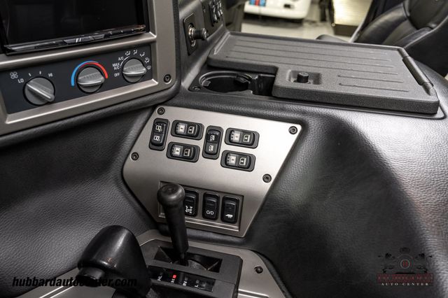 2006 HUMMER H1 Alpha Rare Gen 2 All Black Interior Open Top, Low Miles!  - 22934215 - 71