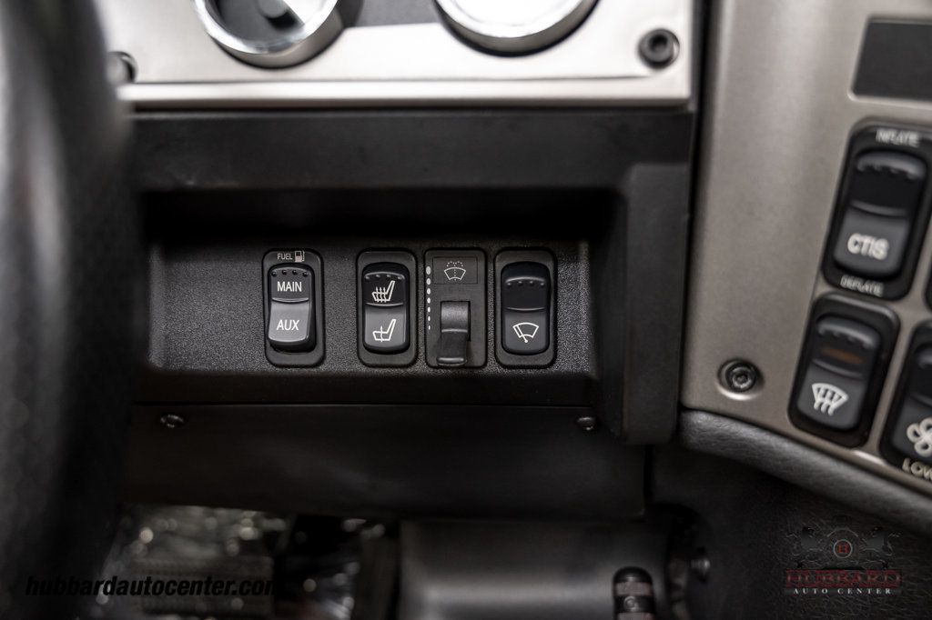 2006 HUMMER H1 Alpha Rare Gen 2 All Black Interior Open Top, Low Miles!  - 22934215 - 73