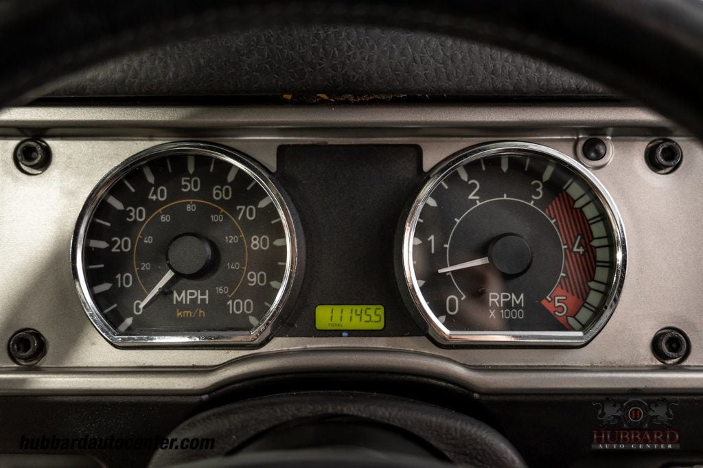 2006 HUMMER H1 Alpha Rare Gen 2 All Black Interior Open Top, Low Miles!  - 22934215 - 75