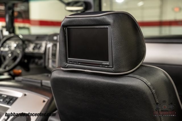 2006 HUMMER H1 Alpha Rare Gen 2 All Black Interior Open Top, Low Miles!  - 22934215 - 85