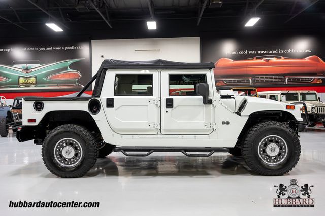 2006 HUMMER H1 Alpha Rare Gen 2 All Black Interior Open Top, Low Miles!  - 22934215 - 8