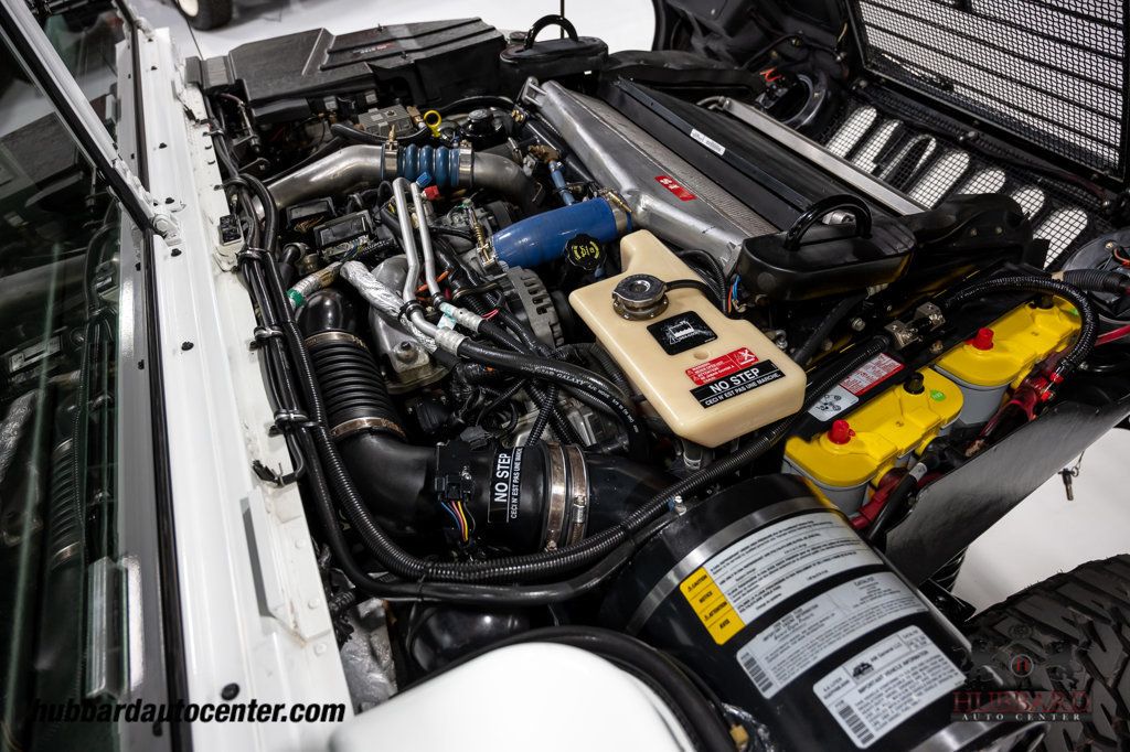 2006 HUMMER H1 Alpha Rare Gen 2 All Black Interior Open Top, Low Miles!  - 22934215 - 89