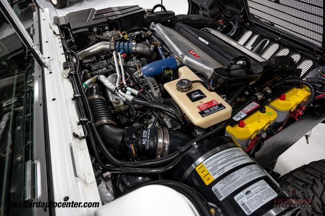 2006 HUMMER H1 Alpha Rare Gen 2 All Black Interior Open Top, Low Miles!  - 22934215 - 89