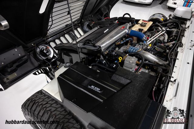 2006 HUMMER H1 Alpha Rare Gen 2 All Black Interior Open Top, Low Miles!  - 22934215 - 93