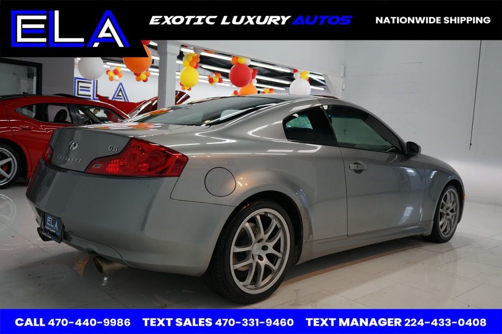 2006 INFINITI G35 Coupe RAYS FORGED WHEELS! NO RIPS IN LEATHER! CLEAN CARFAX HISTORY WOW - 22529409 - 9