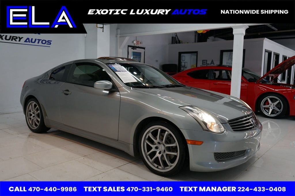 2006 INFINITI G35 Coupe RAYS FORGED WHEELS! NO RIPS IN LEATHER! CLEAN CARFAX HISTORY WOW - 22529409 - 11