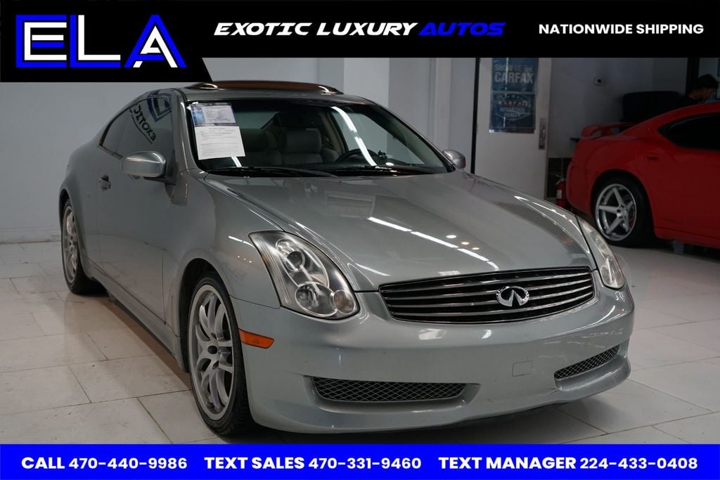 2006 INFINITI G35 Coupe RAYS FORGED WHEELS! NO RIPS IN LEATHER! CLEAN CARFAX HISTORY WOW - 22529409 - 13