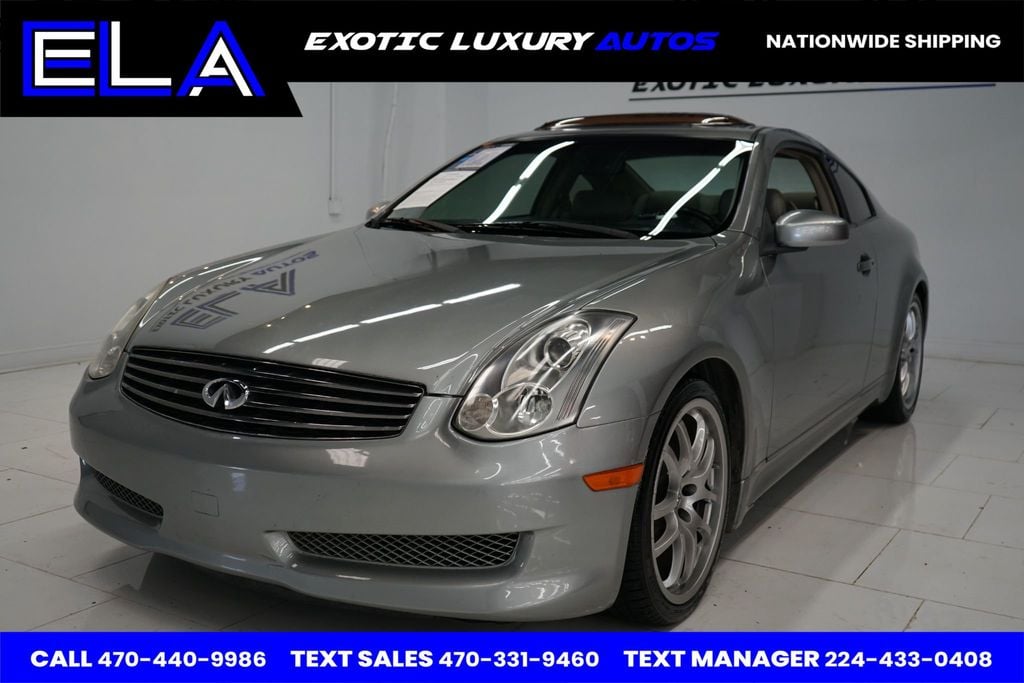 2006 INFINITI G35 Coupe RAYS FORGED WHEELS! NO RIPS IN LEATHER! CLEAN CARFAX HISTORY WOW - 22529409 - 15