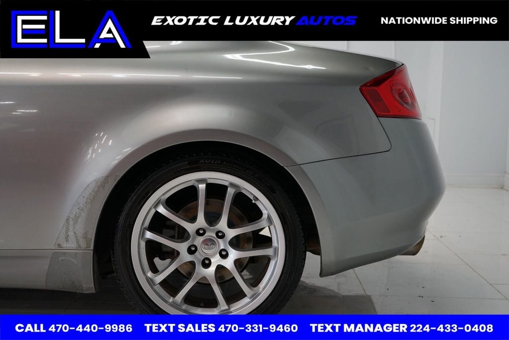 2006 INFINITI G35 Coupe RAYS FORGED WHEELS! NO RIPS IN LEATHER! CLEAN CARFAX HISTORY WOW - 22529409 - 4