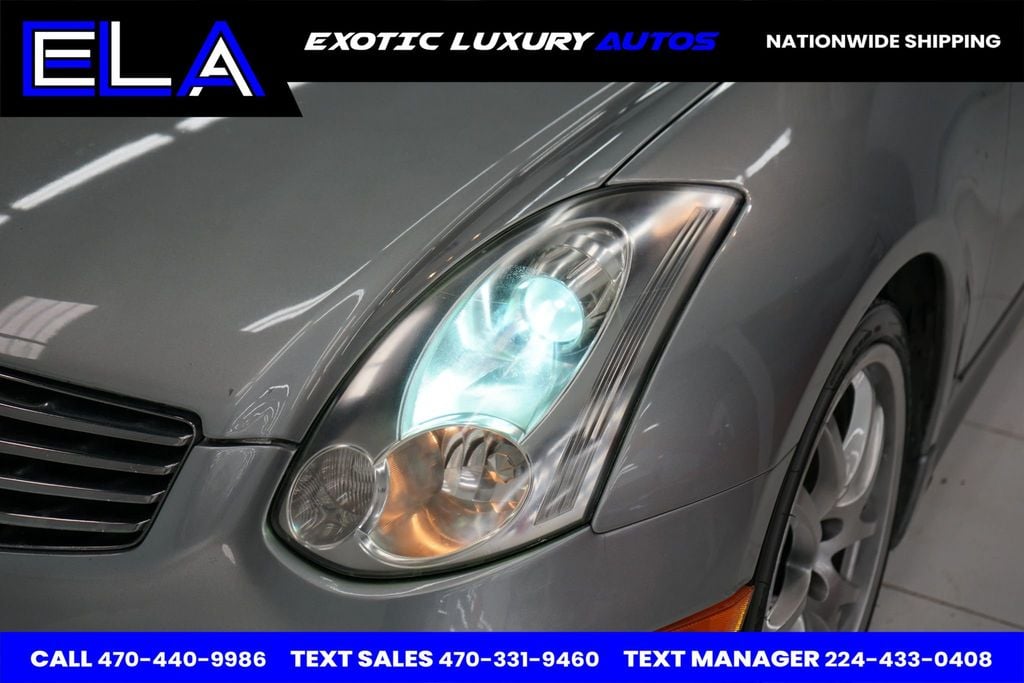 2006 INFINITI G35 Coupe RAYS FORGED WHEELS! NO RIPS IN LEATHER! CLEAN CARFAX HISTORY WOW - 22529409 - 5