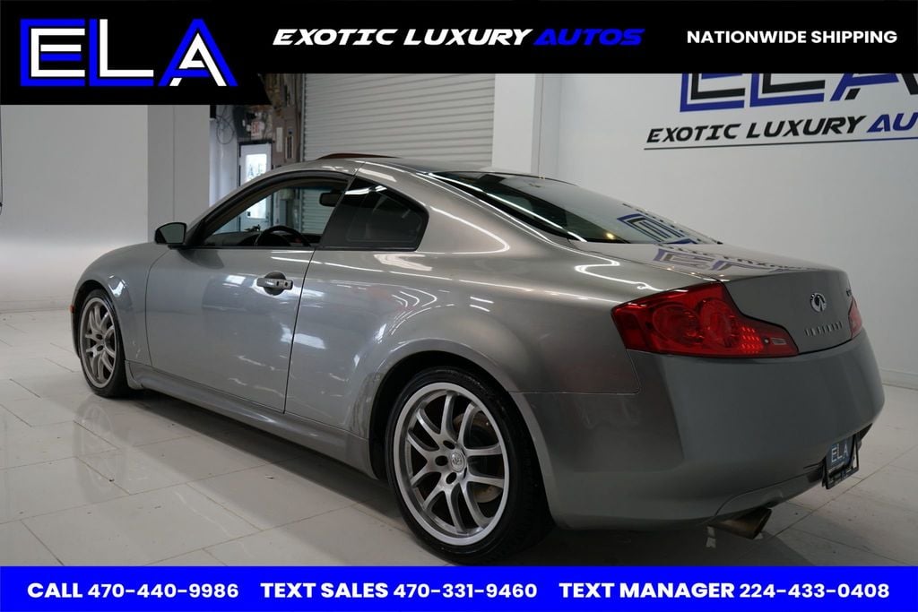 2006 INFINITI G35 Coupe RAYS FORGED WHEELS! NO RIPS IN LEATHER! CLEAN CARFAX HISTORY WOW - 22529409 - 6