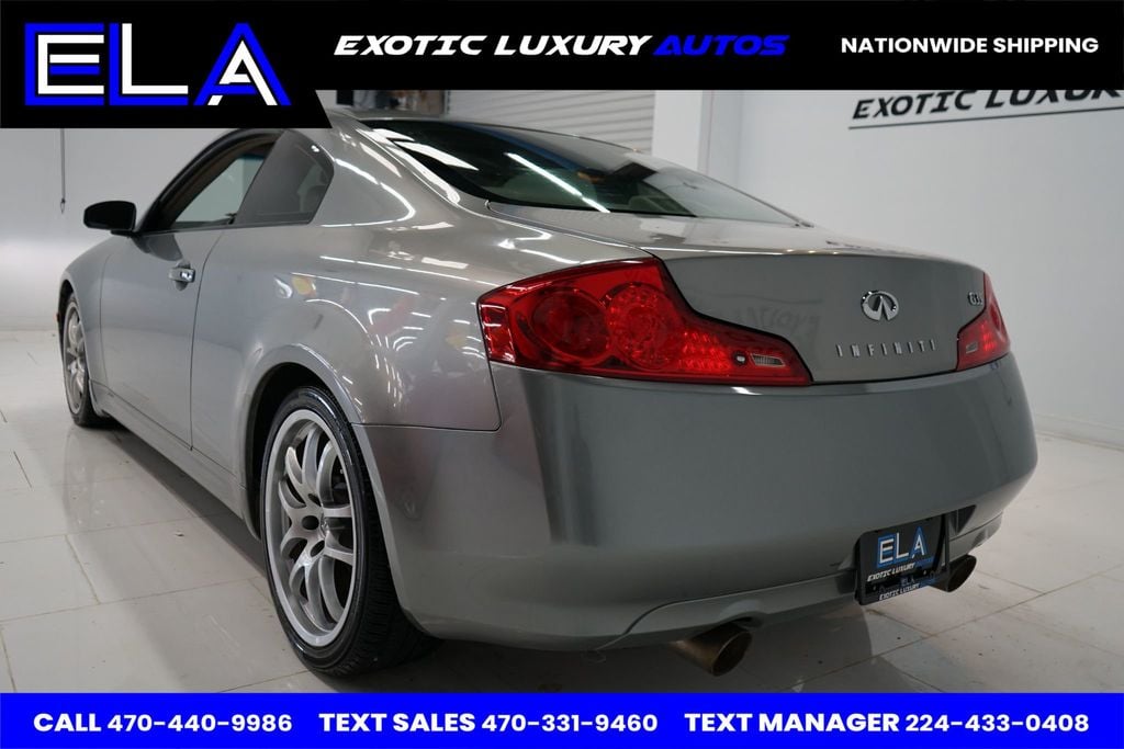 2006 INFINITI G35 Coupe RAYS FORGED WHEELS! NO RIPS IN LEATHER! CLEAN CARFAX HISTORY WOW - 22529409 - 7