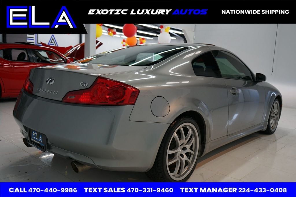 2006 INFINITI G35 Coupe RAYS FORGED WHEELS! NO RIPS IN LEATHER! CLEAN CARFAX HISTORY WOW - 22529409 - 8