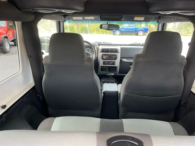 2006 Jeep Wrangler Final Year LJ 2 door Unlimited Hard top 4.0L 4x4 - 23005238 - 55