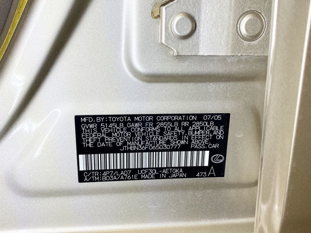 2006 Lexus LS 430 4dr Sedan - 22909741 - 65