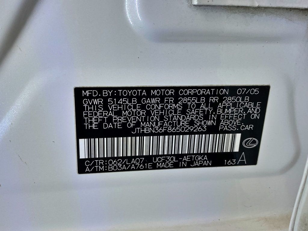 2006 Lexus LS 430 4dr Sedan - 23005371 - 68