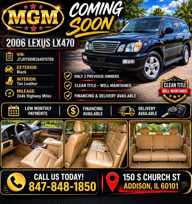 2006 Lexus LX 470 4dr SUV - 23035069 - 0