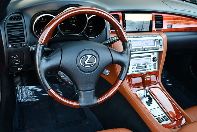 2006 Lexus SC 430 2 Door Convertible W/Navigation and Rear View Camera - 22926705 - 62