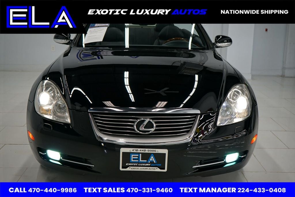 2006 Lexus SC 430 BLACK ON BLACK! HARDTOP CONVERTIBLE! MARK LEVINSON! NAVI! - 22414013 - 16