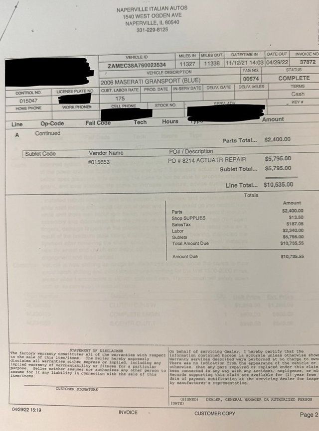 2006 Maserati GranSport Base Trim - 22930784 - 40