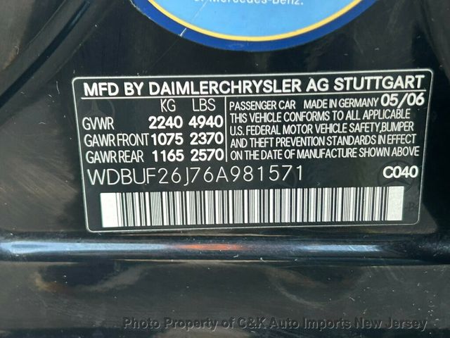 2006 Mercedes-Benz E-Class E320 4dr Sedan 3.2L CDI - 22985922 - 56