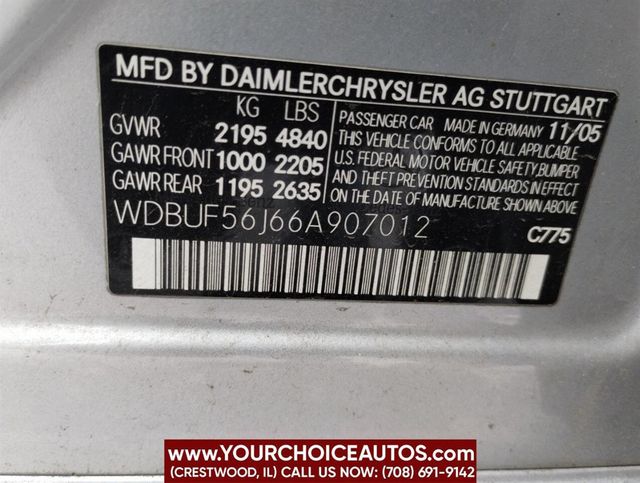 2006 Mercedes-Benz E-Class E350 4dr Sedan 3.5L - 22775568 - 36