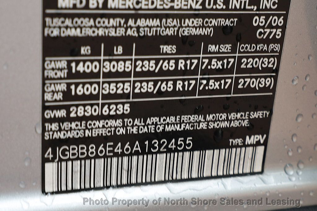 2006 Mercedes-Benz M-Class ML350 4MATIC 4dr 3.5L - 22918036 - 52