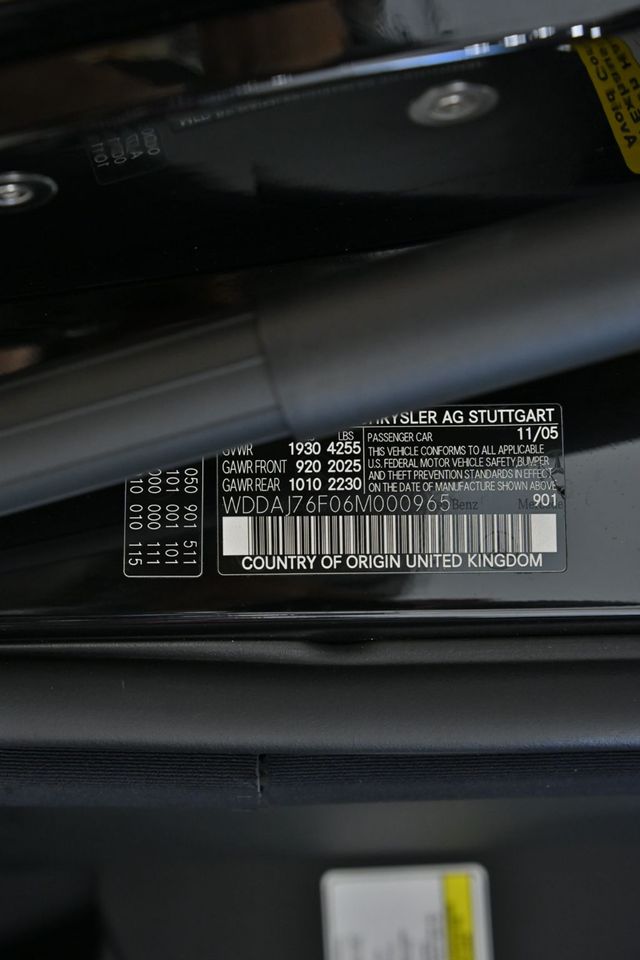 2006 Mercedes-Benz SLR McLaren SLR McLaren 2dr Coupe 5.5L - 22943396 - 58