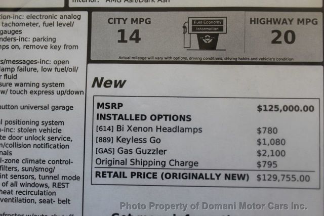 2006 Mercedes-Benz SL-Class Original Window $ 129,755 and with ONLY 40K MILES - 20324488 - 6