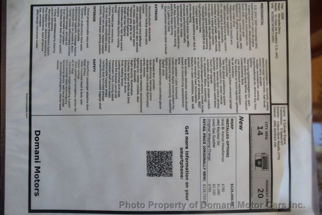 2006 Mercedes-Benz SL-Class Original Window $ 129,755 and with ONLY 40K MILES - 20324488 - 7