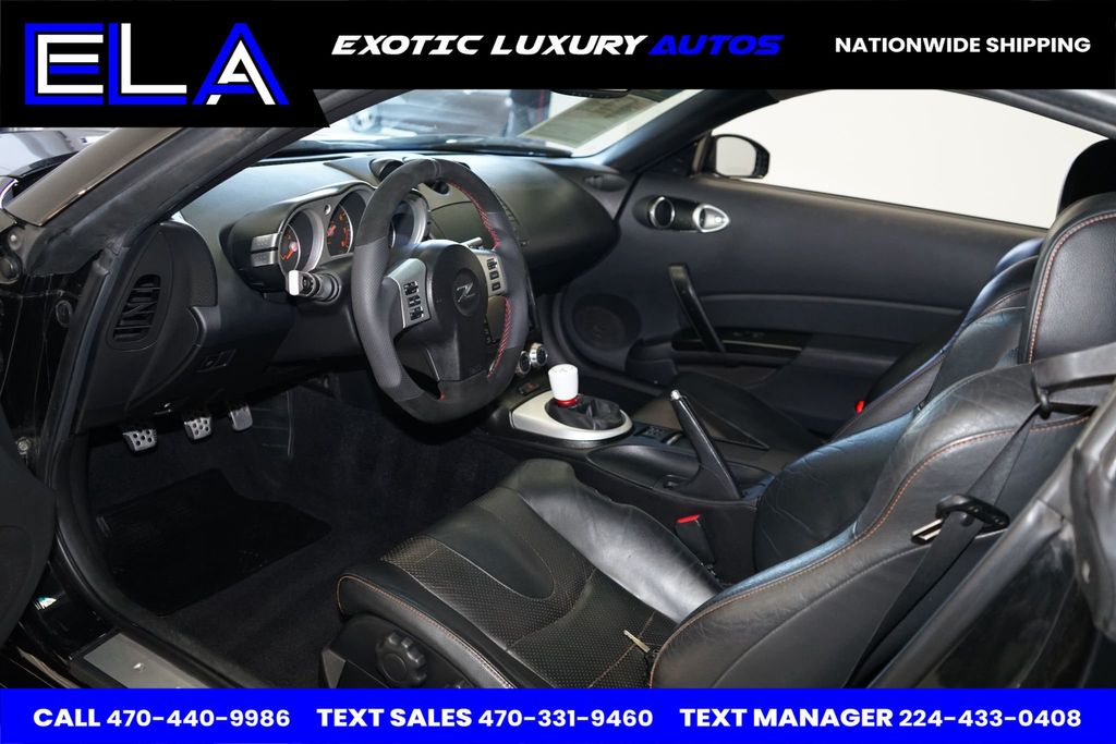 2006 Nissan 350Z CUSTOM STEERING WHEEL! CUSTOM LIGHTS! GRAND TOURING BIG BRAKES - 22626614 - 18