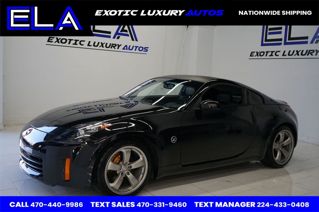 2006 Nissan 350Z CUSTOM STEERING WHEEL! CUSTOM LIGHTS! GRAND TOURING BIG BRAKES - 22626614 - 1