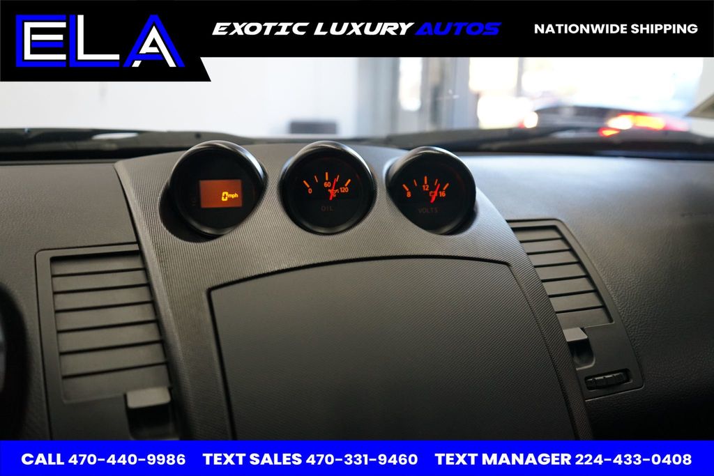 2006 Nissan 350Z CUSTOM STEERING WHEEL! CUSTOM LIGHTS! GRAND TOURING BIG BRAKES - 22626614 - 28