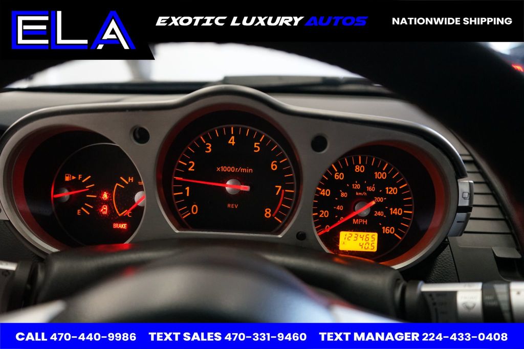 2006 Nissan 350Z CUSTOM STEERING WHEEL! CUSTOM LIGHTS! GRAND TOURING BIG BRAKES - 22626614 - 31