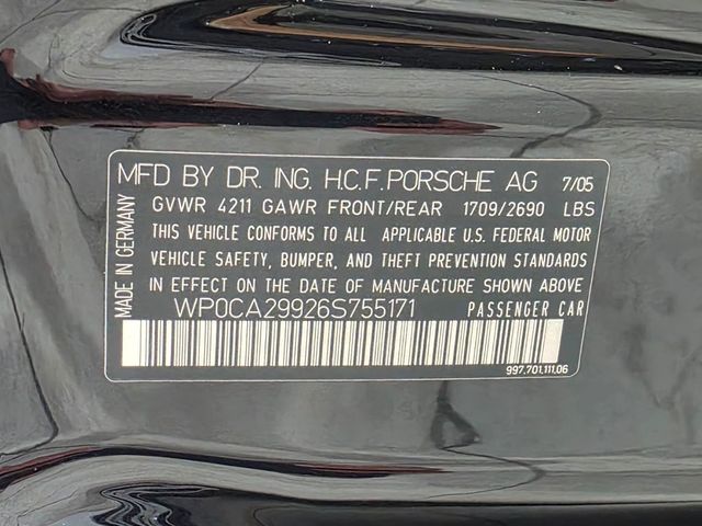 2006 Porsche 911 2006 PORSCHE 911/997 CARRERA - 22990092 - 70