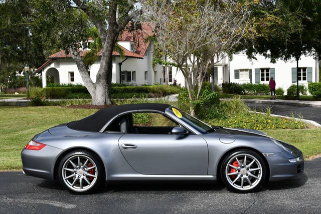 2006 Porsche 911 2 Door Cabriolet Carrera 4S W/Power Seat Package - 22911929 - 44
