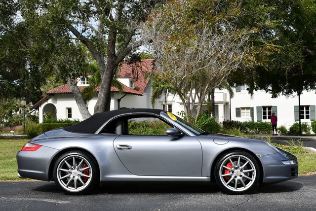 2006 Porsche 911 2 Door Cabriolet Carrera 4S W/Power Seat Package - 22911929 - 46