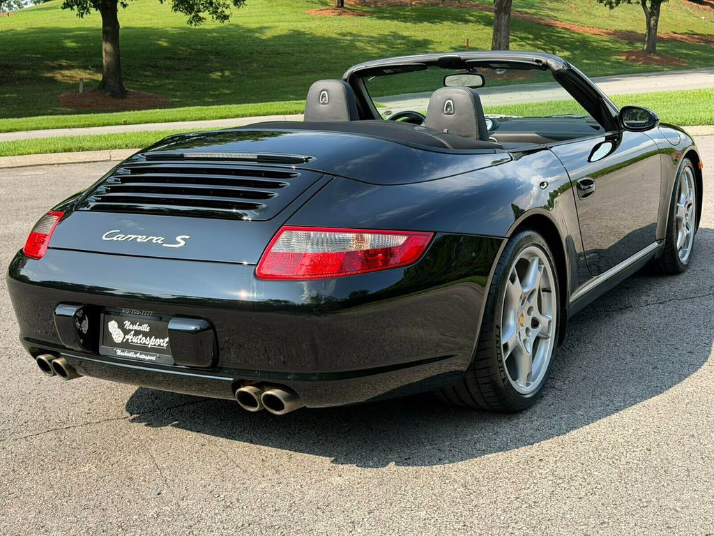2006 Porsche 911 S/6spd Manual/Sport Chrono Pkg+/Red Belts/Carrera White Dials - 23056234 - 10