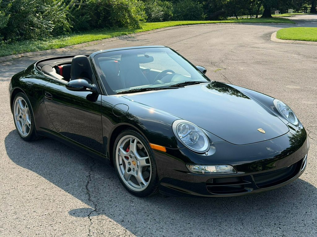 2006 Porsche 911 S/6spd Manual/Sport Chrono Pkg+/Red Belts/Carrera White Dials - 23056234 - 14