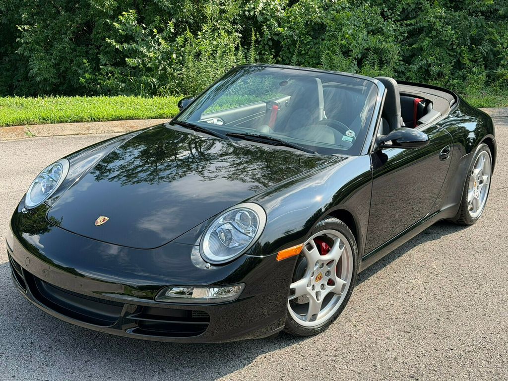 2006 Porsche 911 S/6spd Manual/Sport Chrono Pkg+/Red Belts/Carrera White Dials - 23056234 - 1