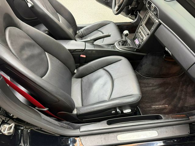2006 Porsche 911 S/6spd Manual/Sport Chrono Pkg+/Red Belts/Carrera White Dials - 23056234 - 26