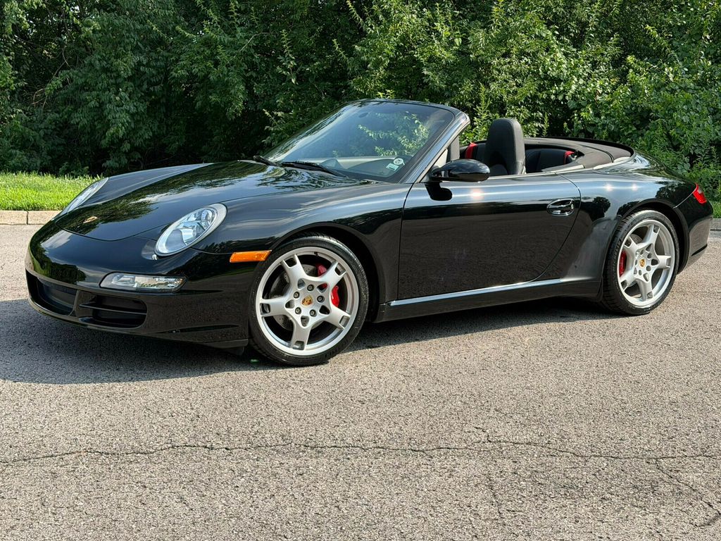 2006 Porsche 911 S/6spd Manual/Sport Chrono Pkg+/Red Belts/Carrera White Dials - 23056234 - 2