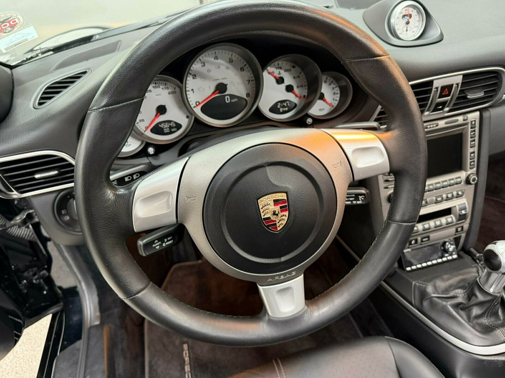 2006 Porsche 911 S/6spd Manual/Sport Chrono Pkg+/Red Belts/Carrera White Dials - 23056234 - 30