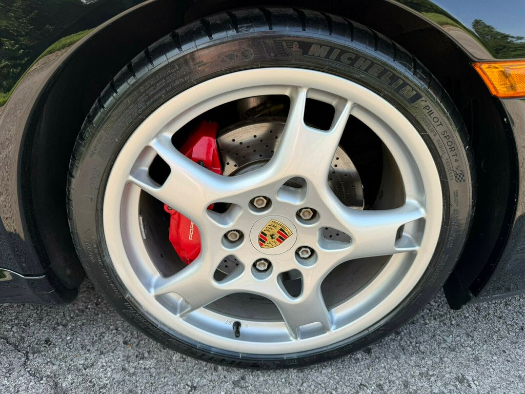2006 Porsche 911 S/6spd Manual/Sport Chrono Pkg+/Red Belts/Carrera White Dials - 23056234 - 46