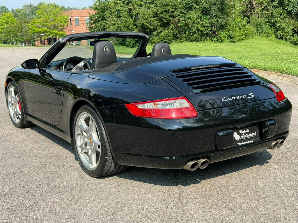 2006 Porsche 911 S/6spd Manual/Sport Chrono Pkg+/Red Belts/Carrera White Dials - 23056234 - 7