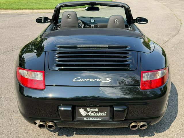 2006 Porsche 911 S/6spd Manual/Sport Chrono Pkg+/Red Belts/Carrera White Dials - 23056234 - 8
