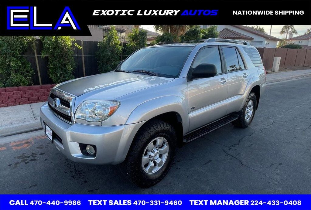 2006 Toyota 4Runner NO RUST! CALIFORNIA CAR! RIGHT EXAMPLE! TOO CLEAN! UPGRADE TIRES - 22736052 - 0