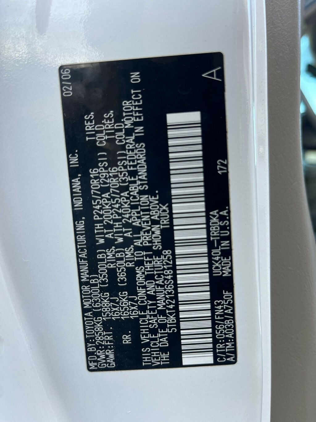 2006 Toyota Tundra Regular Cab Long box V8 4x4 - 22954482 - 17